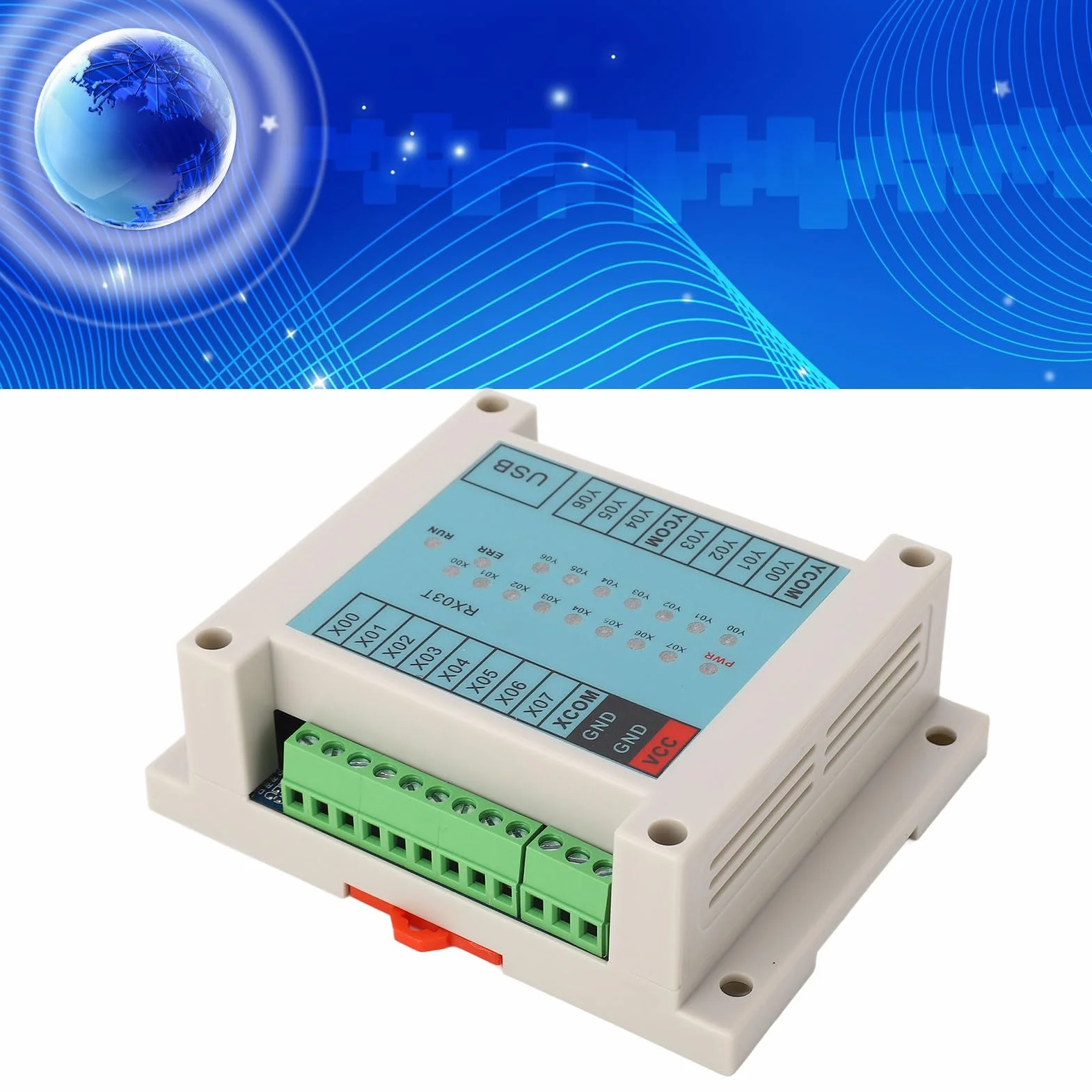 Controllo PLC, Controller Logico Programmabile, Controller Logico Programmabile, PLC, 12V 24V, Simulazione Software Industriale, Localizzazione Rapida degli Interruttori di