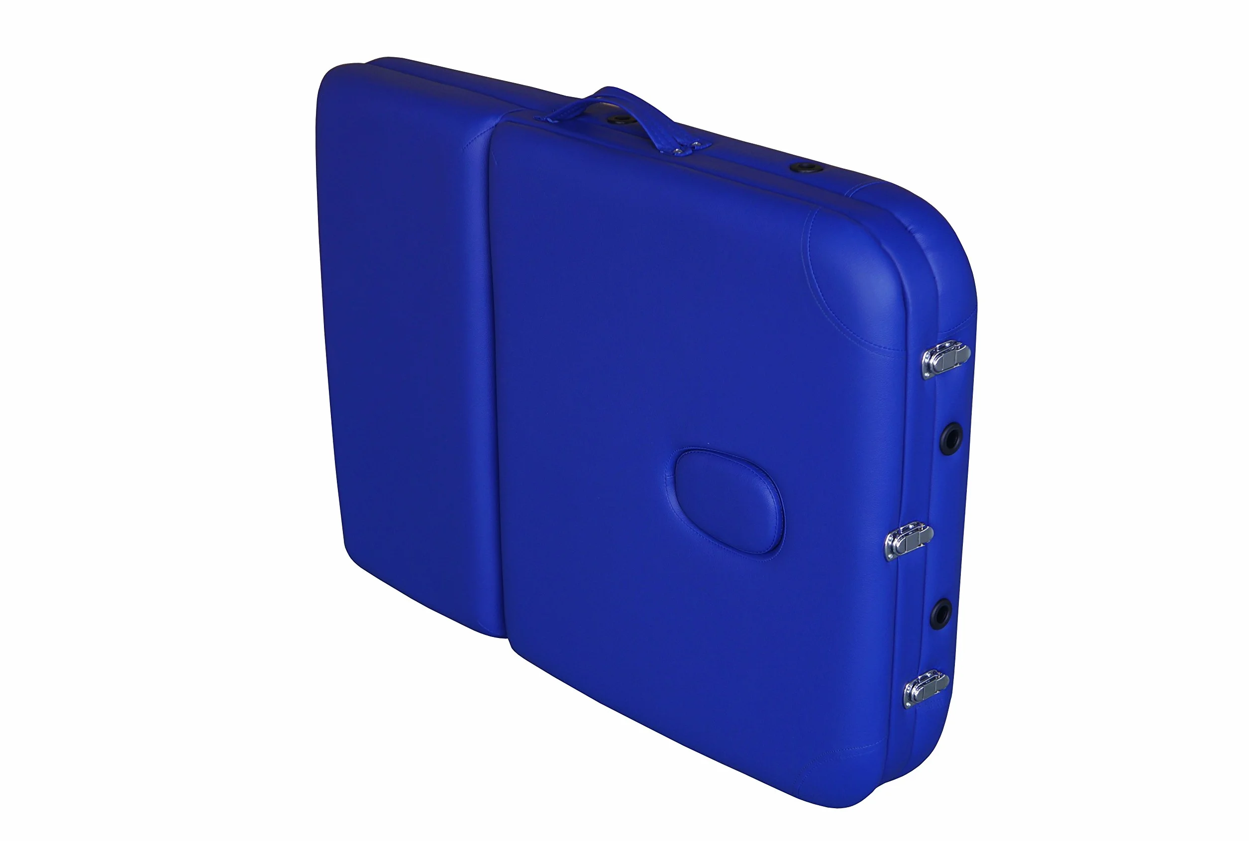 EUROPA Lettino Portatile in Alluminio per Massaggi, Estetica, Tattoo e Terapie - Leggero, Regolabile e Resistente, Ideale per Professionisti e Centri Estetici (Blue)