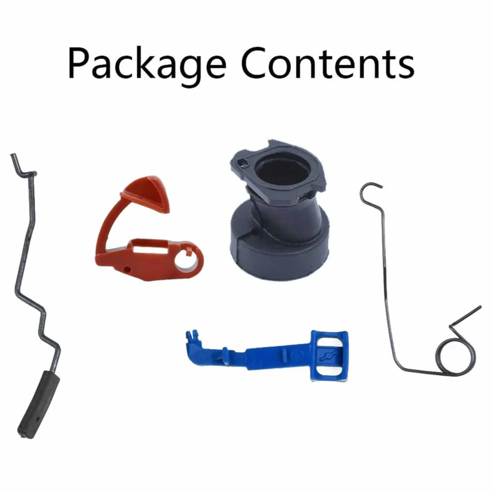 Kit di riparazione per collettore di aspirazione, acceleratore, asta di controllo, kit di riparazione per motosega 340, 345, 346XP, 350, 351, 353, 357, 357XP, 359, set di componenti di