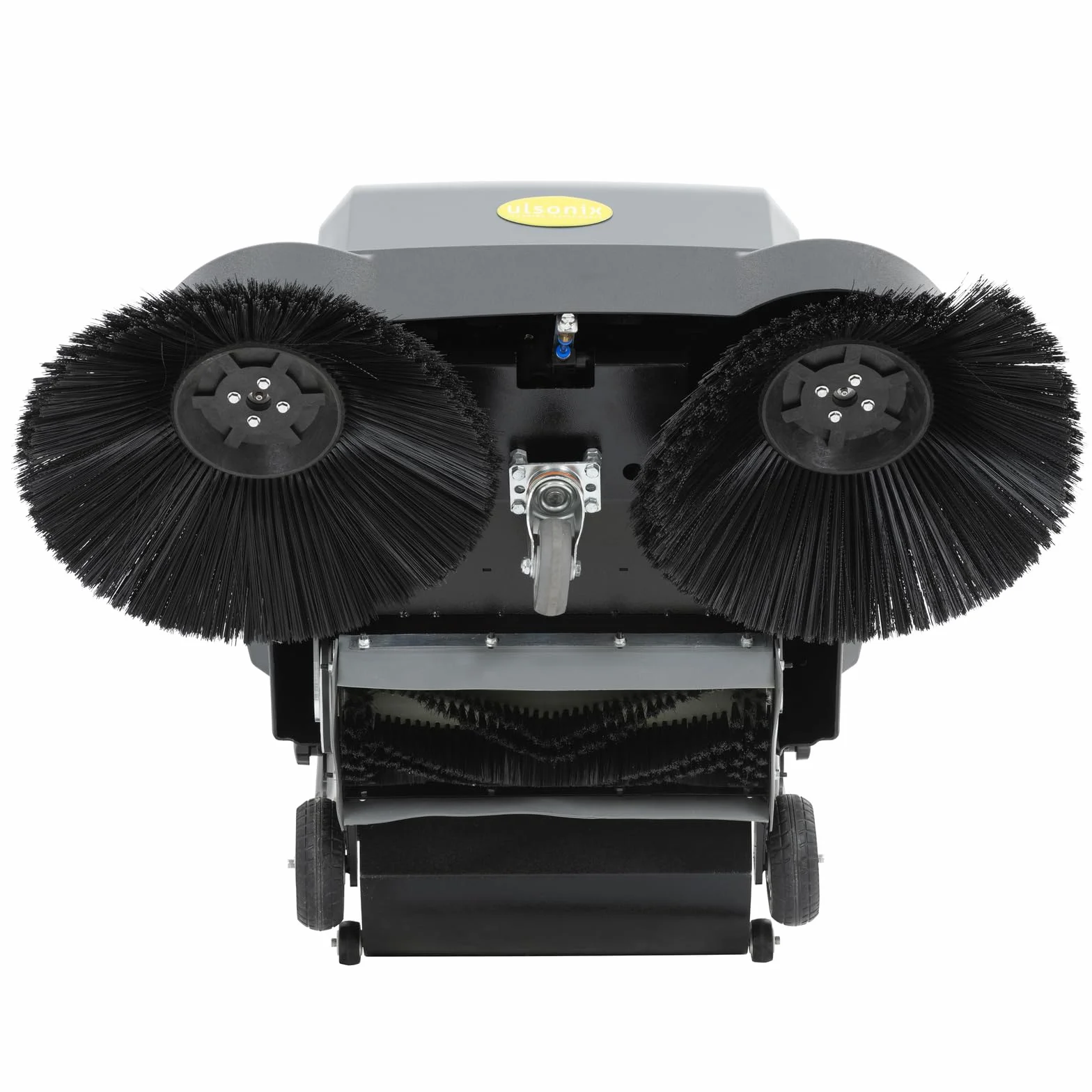 Spazzatrice aspirante - Funzionamento a batteria - 4.000 m²/h - 2 spazzole da 46 cm ciascuna Spazzatrice elettrica Spazzatrice con aspirazione Spazzatrice a batteria -