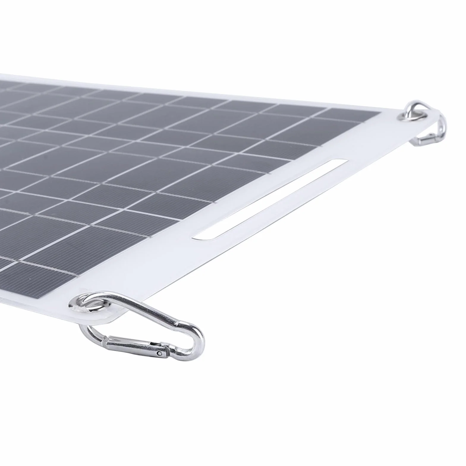 Pannello Solare Portatile 15W USB 5V Caricabatteria da Auto per Cellulare Campeggio