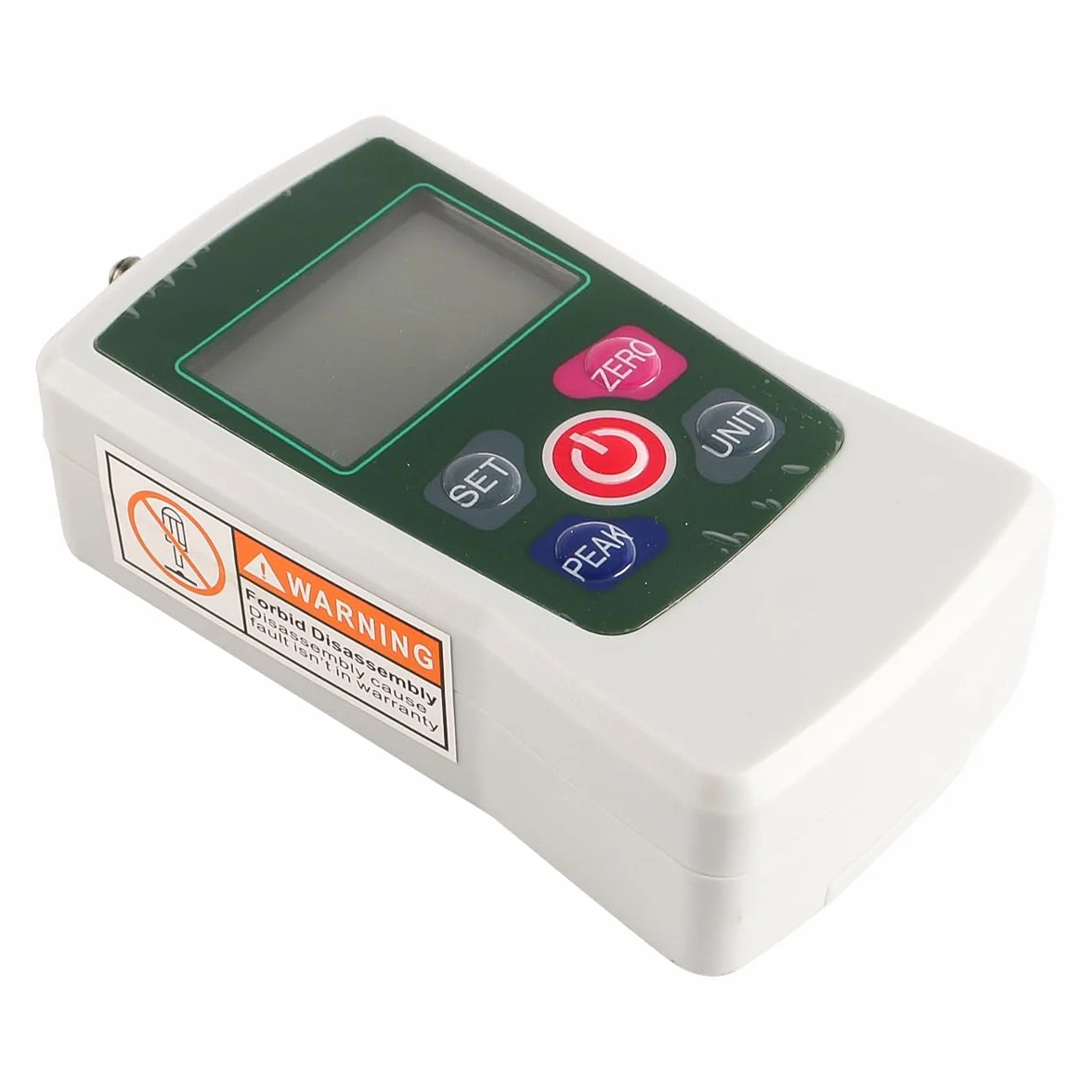 Misuratore di Forza di Spinta e trazione con Display Digitale elettronico Portatile Mini misuratore di Forza di Pressione Digitale Portatile con Teste di Fissaggio e Custodia (500 N)