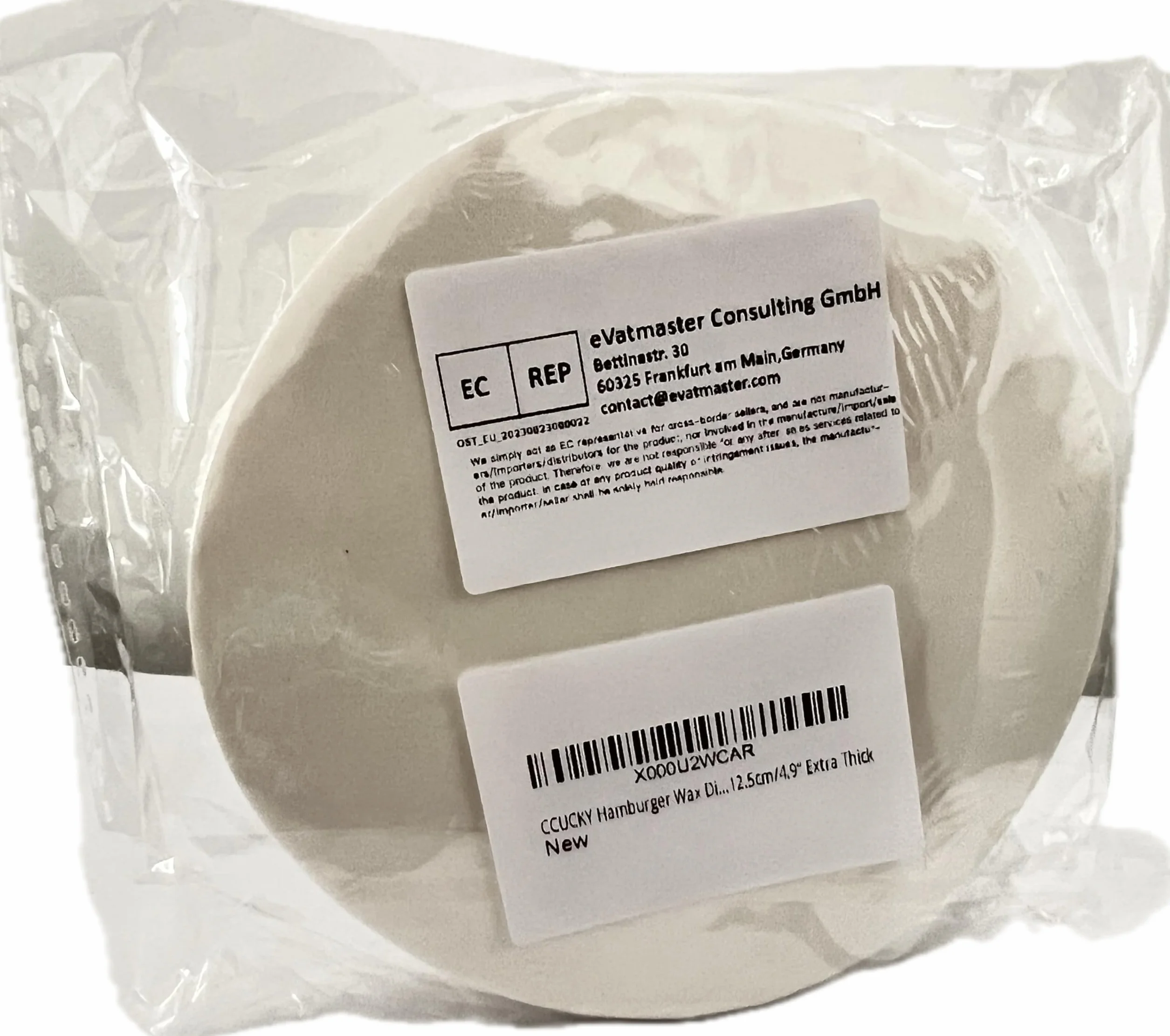 Carta Antiaderenti per Burger Patties 500 Pezzi,Diametro 12.5cm, Divisorio per Polpette di Hamburger,Ideale per Tenere le Polpette in Frigo o Fare Hamburger a Casa