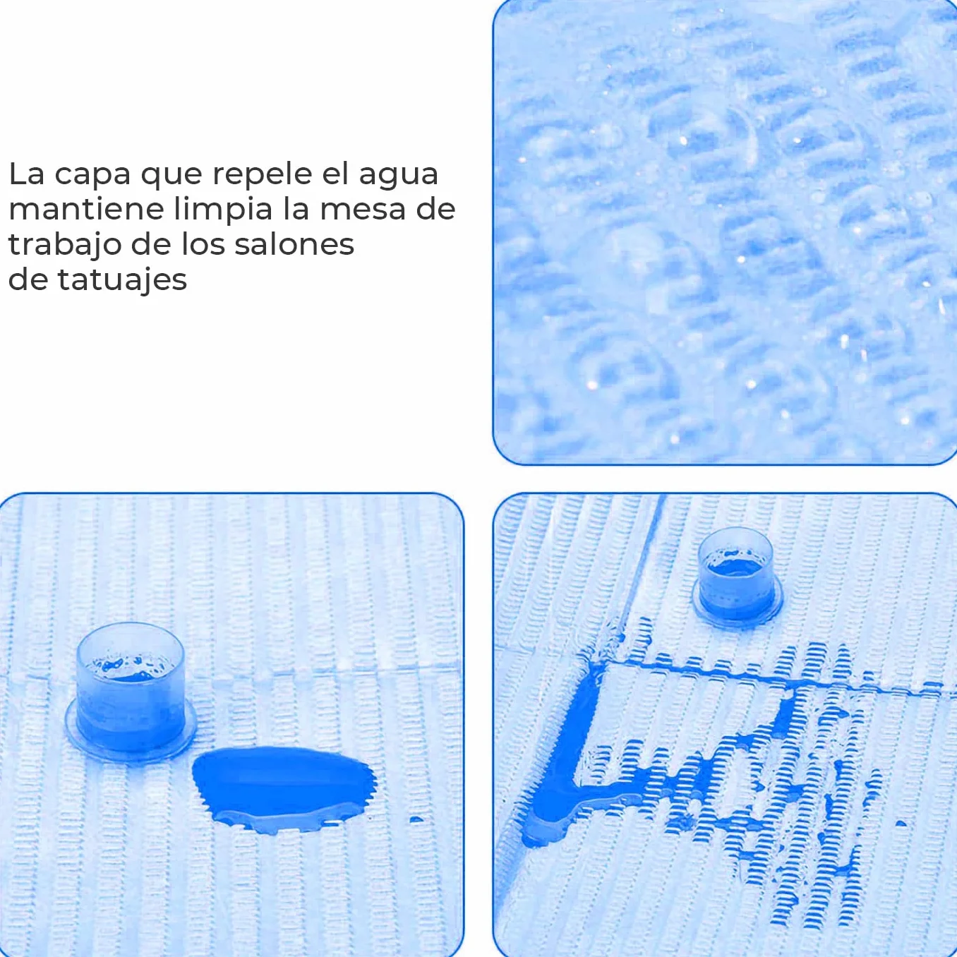 Bavaglini dentali monouso 150 pezzi blu - Coprisedili e vassoio per tatuaggi usa e getta