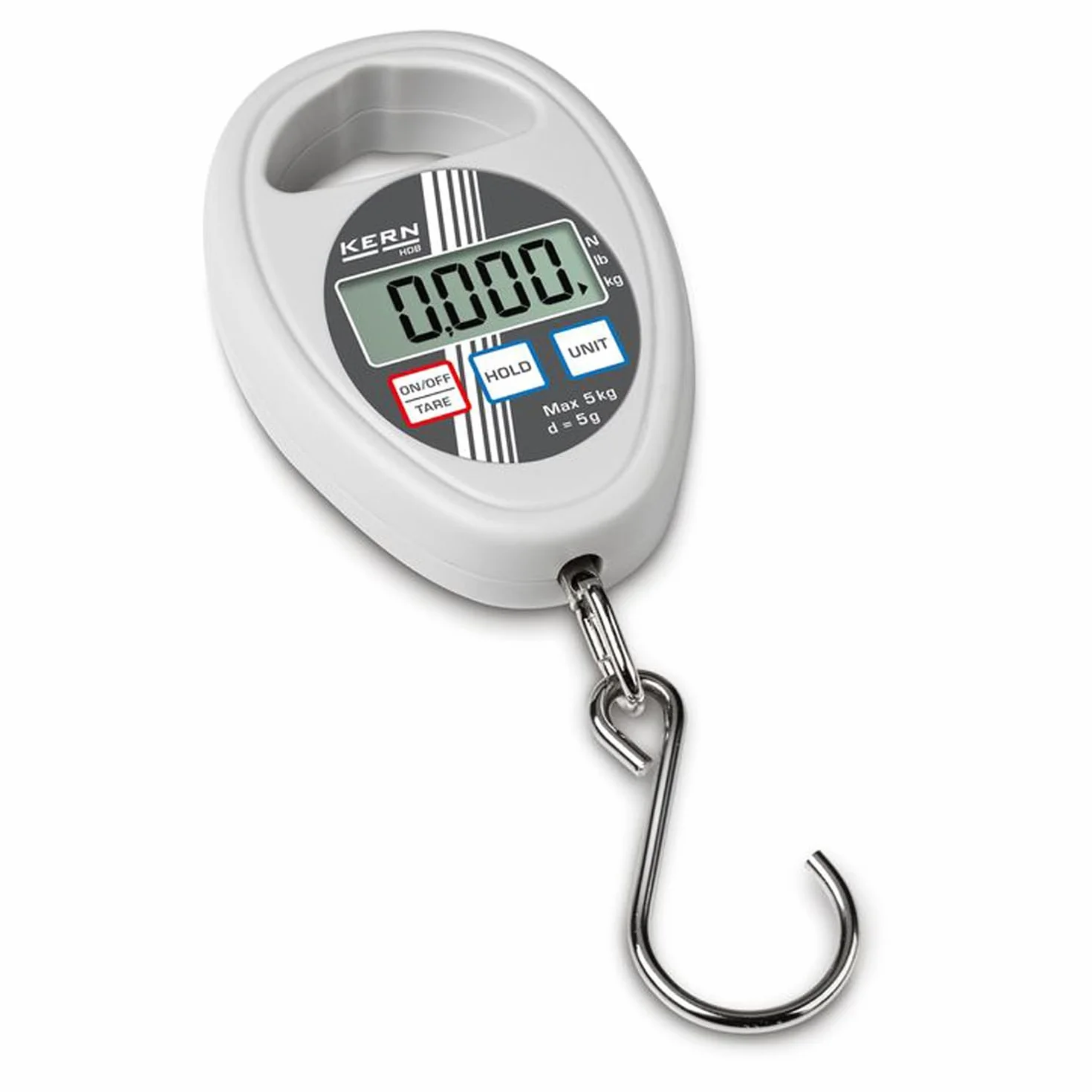 Best Price Square Weighing, Hanging Scale, 5KG HDB 5K5N di Kern