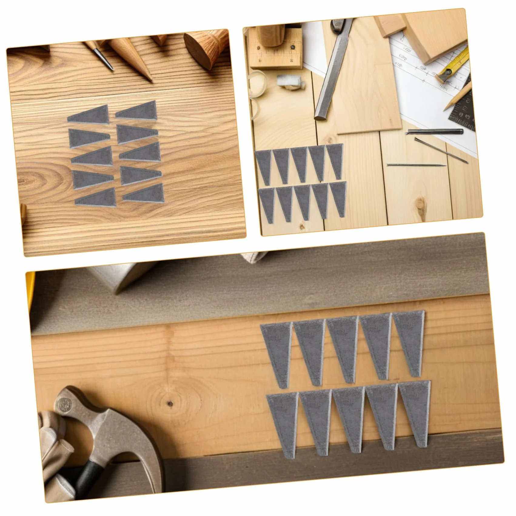 Triangolo Rinforzante per Martello, Strumento Robusto in Metallo per Installazione e Fissaggio Sicuro, per Lavori di Carpenteria e Campeggio