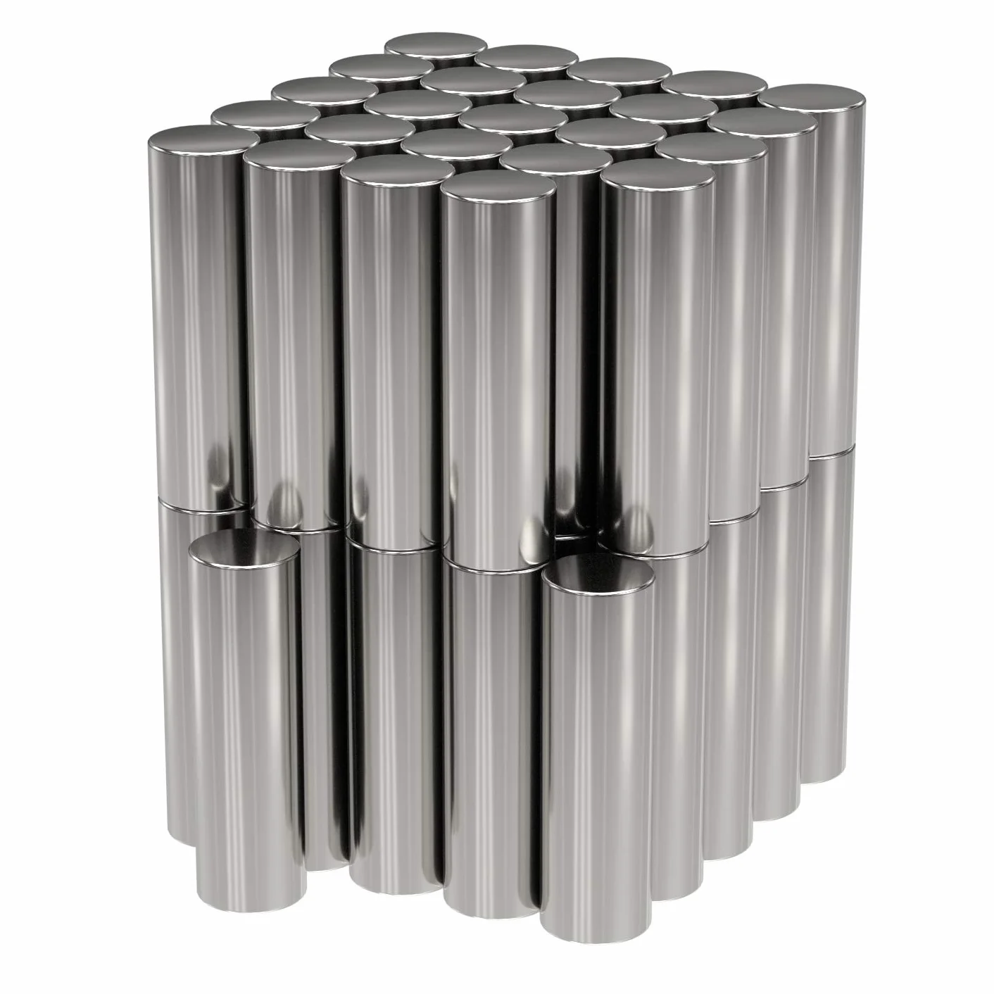 Magneti al neodimio rettangolari 30 x 30 x 15 mm forza adesiva 5 kg per lavagna magnetica